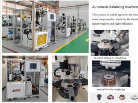 Automatic Balancing Machines of Pump Impeller